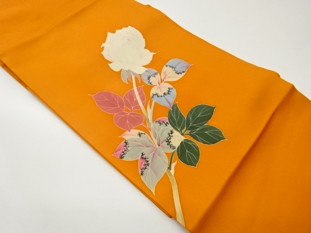 アンティーク着物♦︎レトロ可愛い薔薇模様♦︎帯と小物付き♦︎フルセット♦︎希少品 KIMONOMACHI 浴衣 レディース セット 2点セット「 ピンク 薔薇+ 白